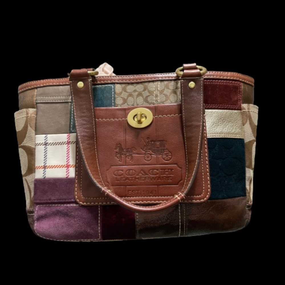 Coach Holiday Patchwork Purse G0773-11358